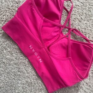 NVGTN Women's Pink Sports Bra